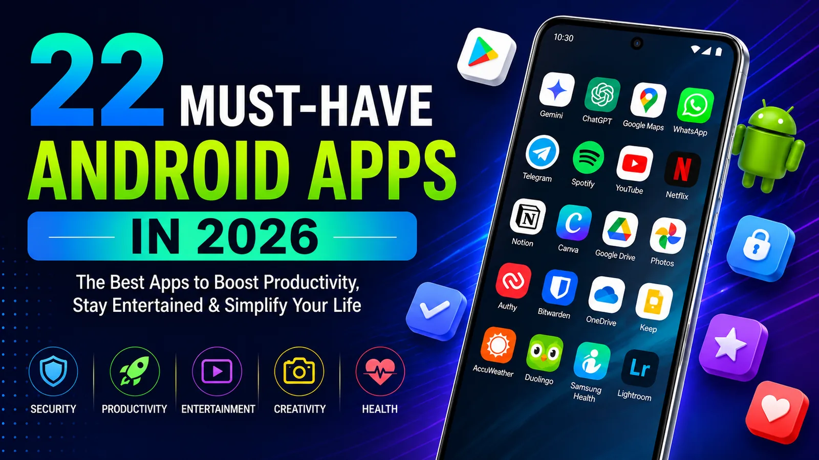 22 Must-Have Android Apps in 2026