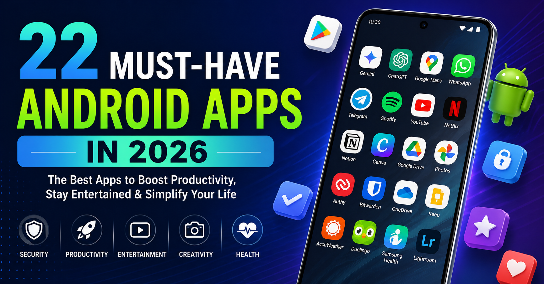 22 Must-Have Android Apps in 2026