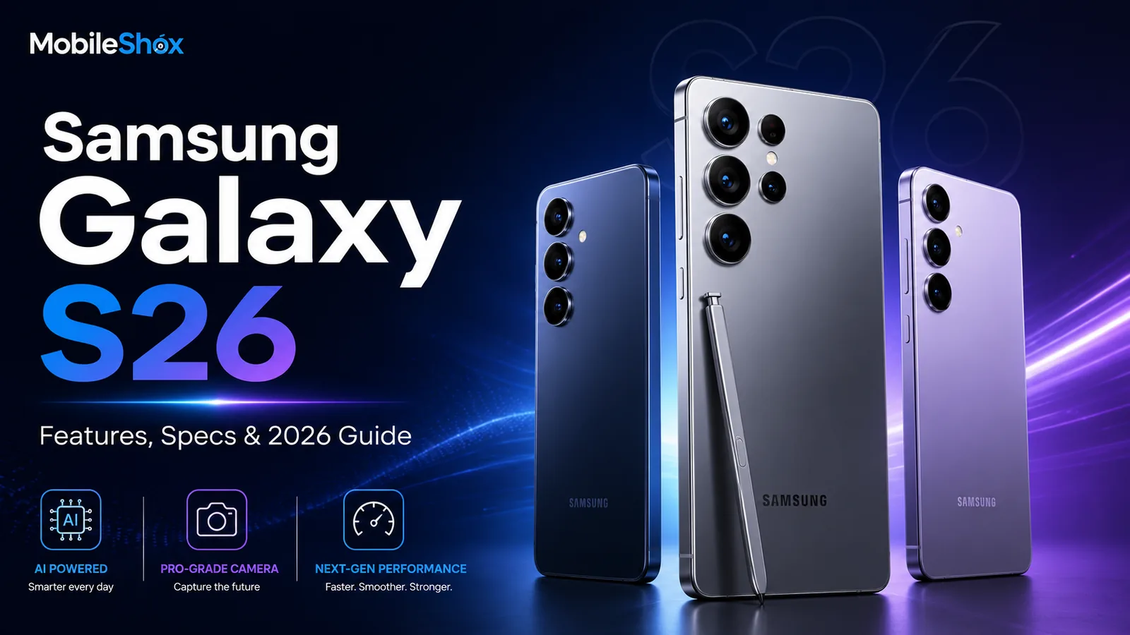 Samsung Galaxy S26 Series: Features, Specs and Everything You Need to Know in 2026
